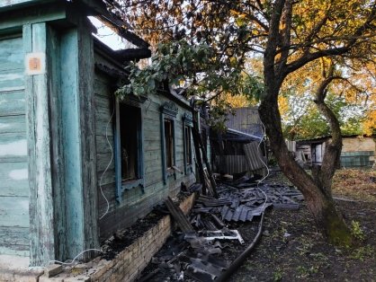 В Земетчинском районе по факту смерти ребенка при пожаре возбуждено уголовное дело